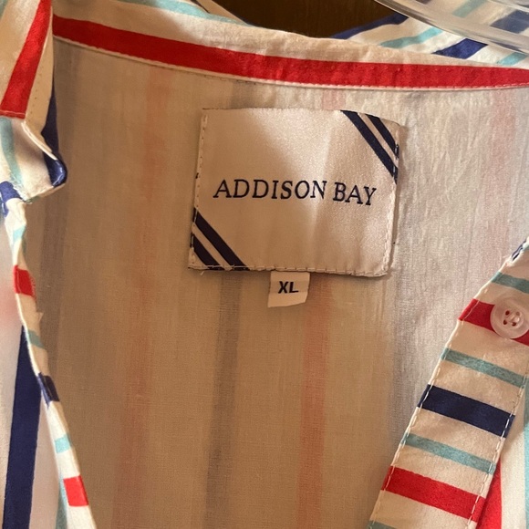 NWT Addison Bay Isle Dress in White Multi - Picture 4 of 10